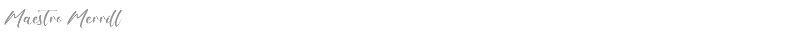 Maestro Merrill font preview